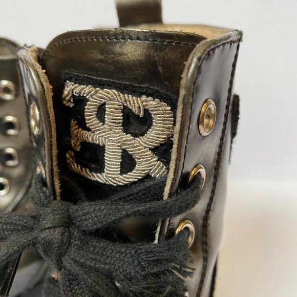Ermanno Scervino Junior Combat Boot Patches 33 - Picture 2 of 13